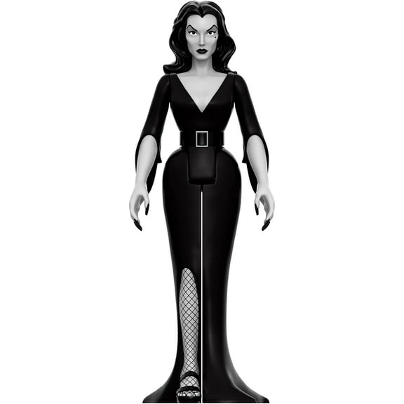 Vampira Grayscale Super 7 Reaction Figure