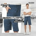 thumbnail image 3 of Ultra Performance Mens 5 Pack Athletic Running Shorts, Basketball Gym Workout Shorts for Men with Zippered Pockets, 3 of 6