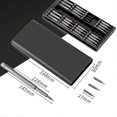 thumbnail image 3 of Screwdrivers Set, 63 In 1 Mini Screwdriver Bit Rep Tool Kit For Ph,tablet,i, 3 of 5