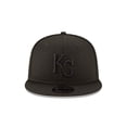 thumbnail image 4 of New Era Kansas City Royals MLB Basic Snapback Black on Black 950 Adjustable Cap, 4 of 5
