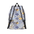 thumbnail image 2 of Lsque Colorful Mandalas Pattern Canvas Daypack, Durable Backpack, High-quality Versatile Backpack,Vintage Compact Backpack-Medium, 2 of 6