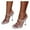 White, variant on LoyisViDion Women Thin Heels Square Toe Casual Sandals Sexy Vintage Fashion High Heels White 7.5(38)