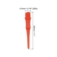 thumbnail image 2 of Uxcell 2BA Thread 1.1 inch Length Plastic Soft Dart Tips Replacement Dart Accessories 60 Pack PP Red, 2 of 7