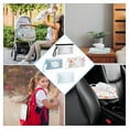 thumbnail image 3 of CAIDI 4Pcs Baby Wet Wipe Pouch, Portable Baby Wipes Case, Reusable Refillable Travel Wet Wipe Holder Bag, 3 of 7