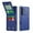 Darkblue, variant on Decase Wallet Case for Samsung Galaxy S25, PU Leather/Plastic Wallet Phone Case with Magnetic Button Closure Credit Card Holder Slots, Stand Function, Lightweight Solid Fold Cover,Rosegold