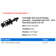 thumbnail image 2 of Front Right Strut and Coil Spring Assembly - Compatible with 2010 - 2012 Chevy Camaro 6.2L V8 2011, 2 of 2