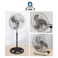 thumbnail image 5 of Ventilador 3 En 1 Negro Con 3 Aspas Metal 18¨ De Diámetro Shop Mall VENTI-3EN1, 5 of 5