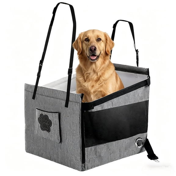 Dog Car Seat for Medium Dogs, Waterproof, Stable, Easy to Install, Perfect for Pet Travel and Road Trips, Dog Seat for Car