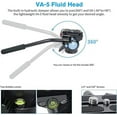 thumbnail image 4 of Sirui P-424FL Carbon Fiber Camera Monopod Kit, 74.8" with VA-5 Fluid Video Head P-424FL+VA-5, 4 of 8