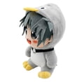thumbnail image 2 of Gugugaga Penguin Stuffed Animal, 9.84" Gray Penguin Plush Doll Cute Stuffed Animals Toys Hot Meme Figurines,Christmas Birthday Gifts, 2 of 9
