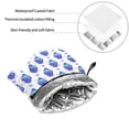 thumbnail image 6 of Pofeuu Winter Snowflake Skiing Skull Print Oven Mitts and Pot Holders 4 pcs Set,High Heat Resistant 500 Degree Extra Thicken Long Kitchen Cotton Oven Glove for Cooking, 6 of 6