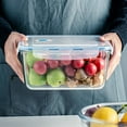 thumbnail image 6 of Glass Food Storage Container (Pack of 1) | 3300 ML / 112 oz /13.46 Cup | LARGE | Locking Lid | BPA Free, Oven Safe, 6 of 9