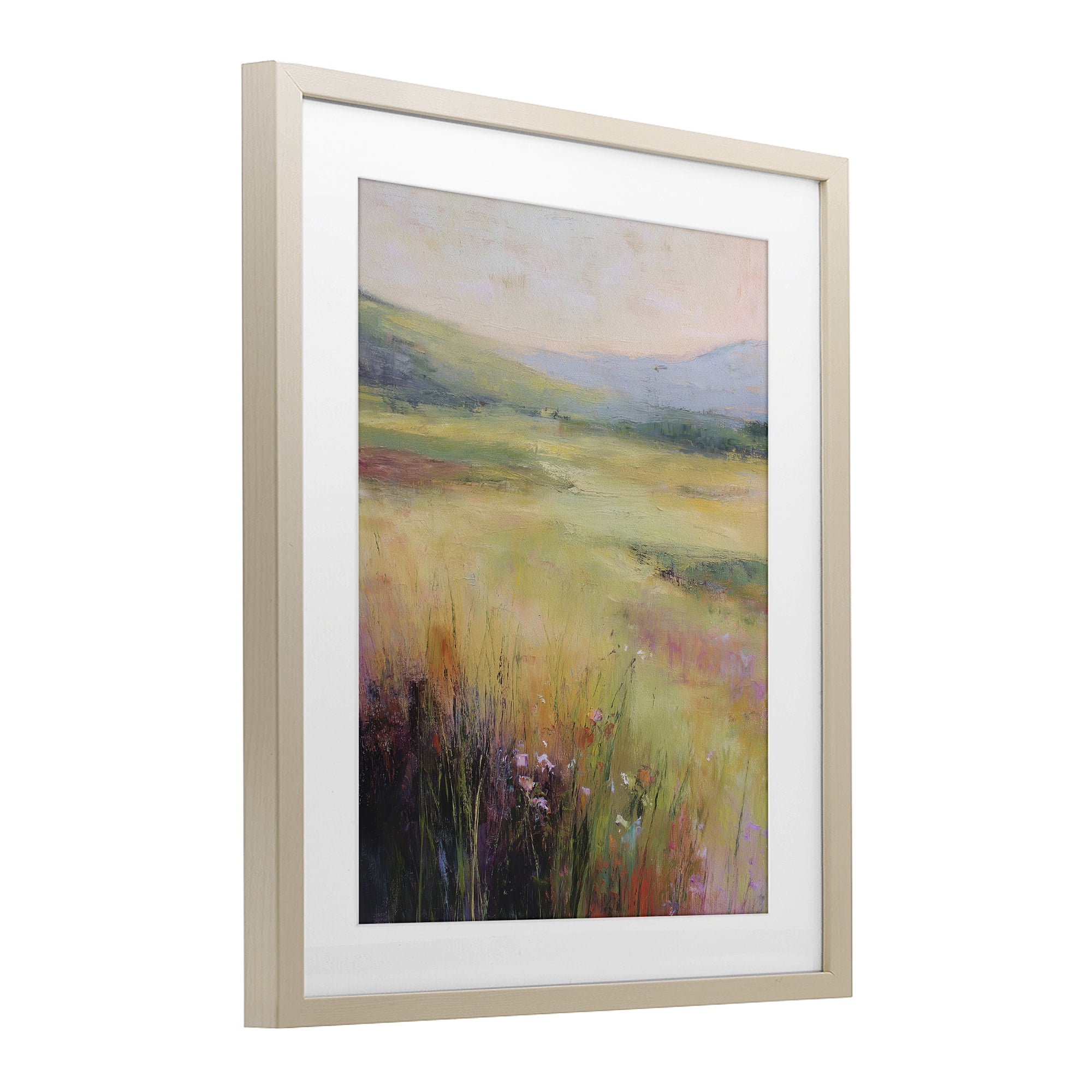 Stupell Industries Green Valley View Birch Framed Print Under Glass, design by Svetlana Aleynikova