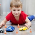 thumbnail image 2 of 50Pcs Mini Traffic Cones Plastic Orange Highly Simulated for Children Educational Play, 2 of 5