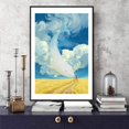 thumbnail image 3 of IDEA4WALL Framed Canvas Wall Art for Living Room, Bedroom Whale Canvas Prints for Modern Home Decoration Ready to Hang, 3 of 4