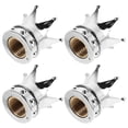 thumbnail image 4 of ColoMX 4 tapones para válvulas de neumáticos de coche: tapones con forma de corona - Accesorios universales para vehículos - Repuestos para coches, 4 of 7
