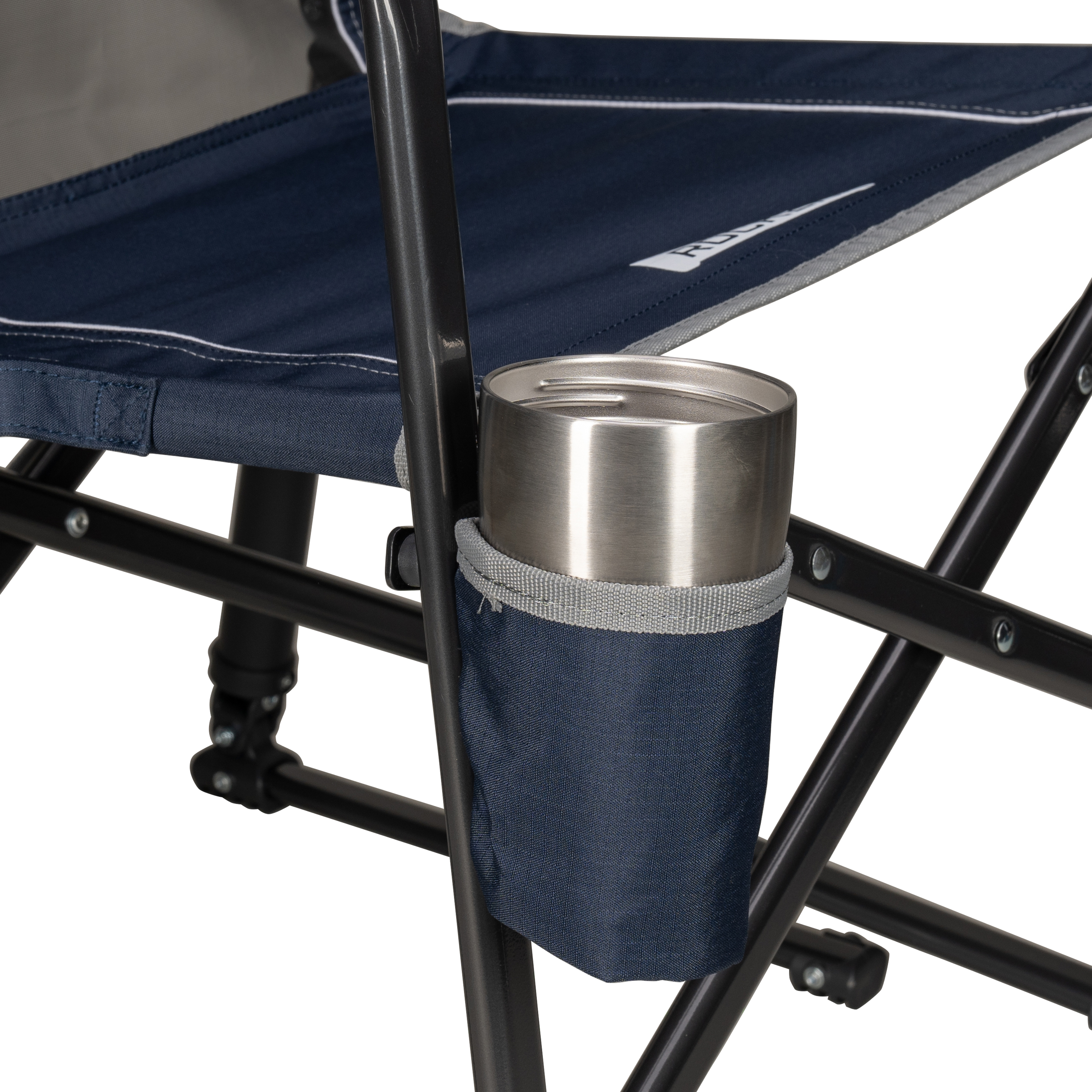 GCI Outdoor Freestyle Rocker Folding Rocking Chair, Indigo photo 8