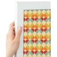 thumbnail image 4 of PinPix 22x14 Custom Cork Bulletin Board Kaliedescope Poster Board Has a Fabric Style Canvas Finish, Framed in Kaliedescope, by ArtToFrames (PinPix-564), 4 of 6