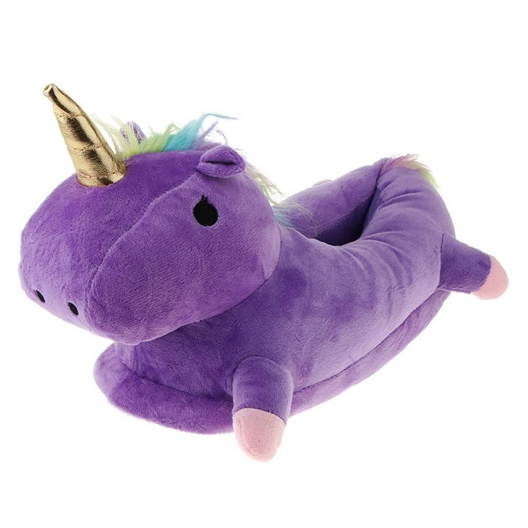 Unicorn house shoes best sale walmart