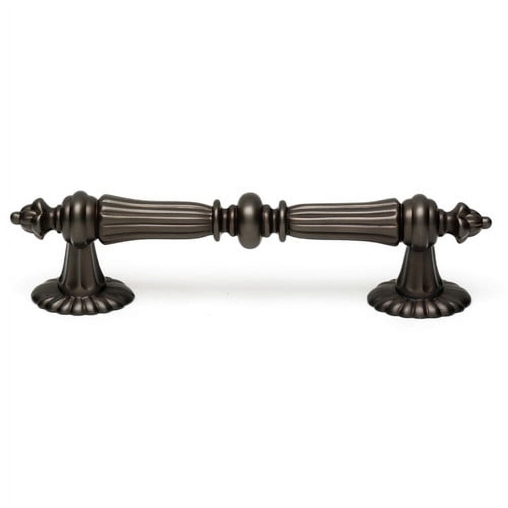 Traditional 4 5/8" Center Bar Pull, Antique English Matte