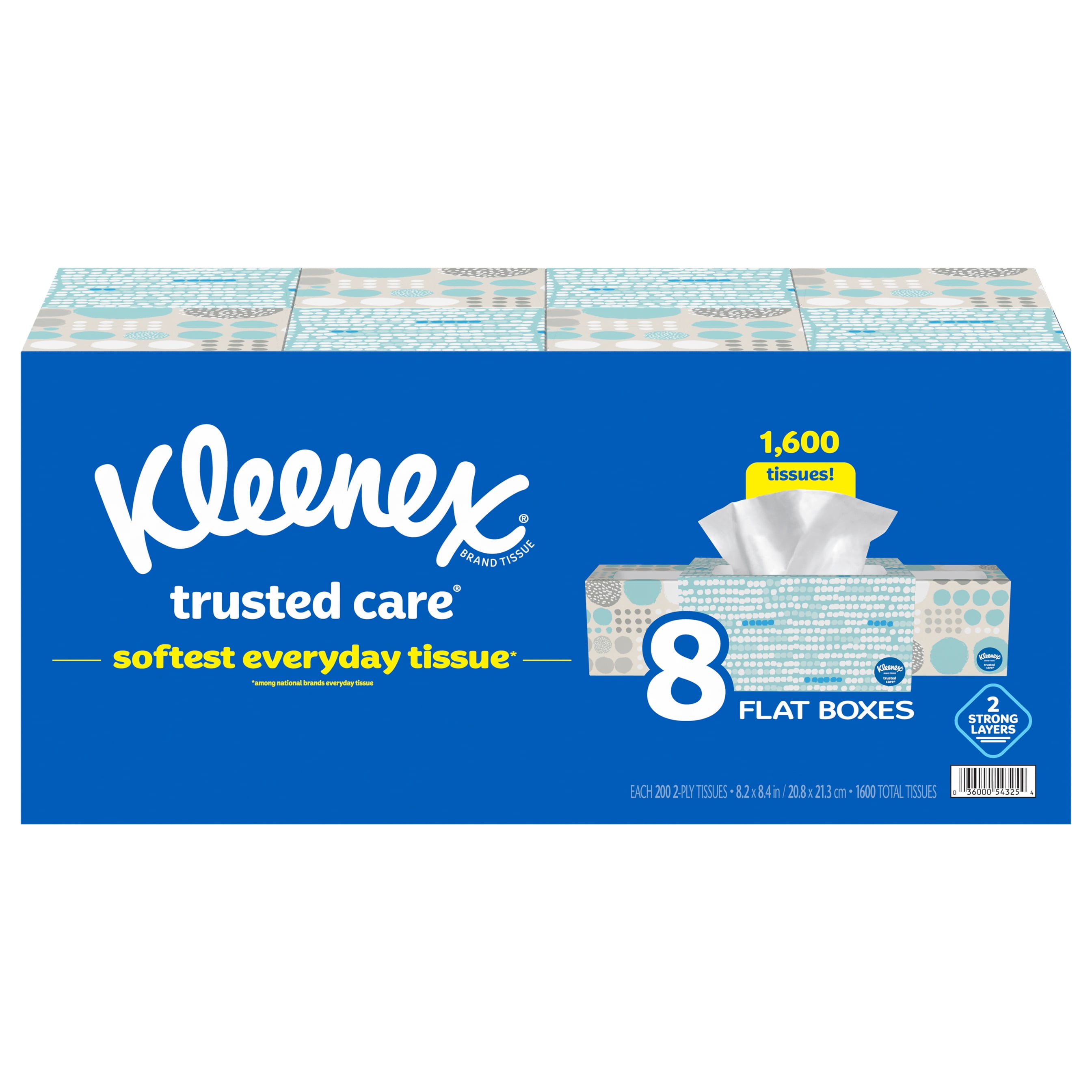 Kleenex Facial Tissues (8x200) | Kle - Walmart Business Supplies