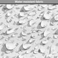 thumbnail image 5 of Grey and White Dog Crate Cover, Geometric Diamond Shaped Mosaic Motif Digital Minimalist Display, Easy to Use Pet Kennel Cover for Medium Large Dogs, 35" x 23" x 27", Grey White, by Ambesonne, 5 of 6