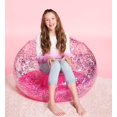 thumbnail image 2 of 3C4G Pink Glitter Confetti Chair for Kids, 2 of 2
