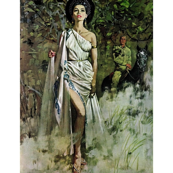 Marmont Hill "Moresby's Goddess" by Robert McGinnis Painting Print on Canvas