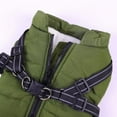 thumbnail image 6 of Warm Dog Jacket, Snowproof Windproof Waterproof Dog Winter Coat for Cold Weather - Soft Fleece Lining and Warm Thick Padded Dog Snow Coat for Puppy Small Medium Large Dogs, 6 of 8