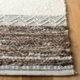 thumbnail image 3 of SAFAVIEH Natura Roman Striped Area Rug, Brown/Ivory, 9' x 12', 3 of 8
