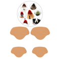 thumbnail image 1 of thinsony Semelles de Talon pour Réparation de Talon pour Hommes & Femmes Talons Hauts Jaune, 1 of 9