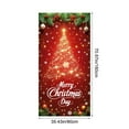 thumbnail image 3 of Uutvery Christmas Door Cover 35x72 Inches, Santa Claus Pattern with Durable Fabric,Xmas Door Hanging Decor for Indoor and Outdoor Holiday Decorations, 3 of 6