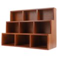 thumbnail image 1 of Minkissy Figure Display Shelf With Rectangular Wood For Wall Display 1Pack, 1 of 7