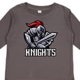 thumbnail image 4 of Inktastic Knights Boys or Girls Long Sleeve Toddler T-Shirt, 4 of 5