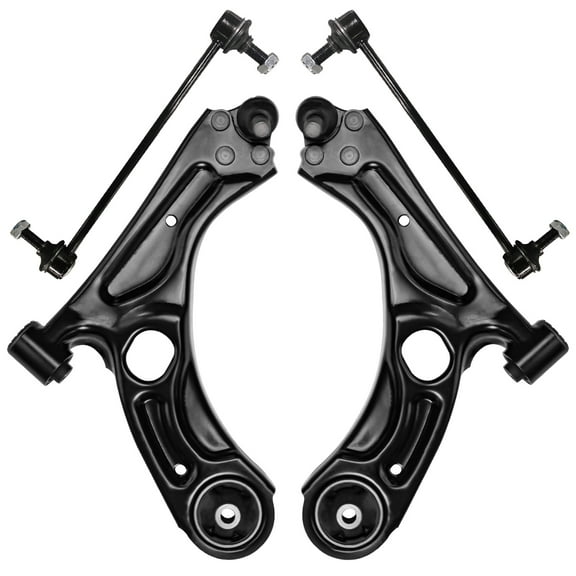 Detroit Axle - Front Control Arms Sway Bars for 2012-2020 Chevrolet Sonic 2 Lower Control Arms with Ball Joint 2 Sway Bar End Links 2013 2014 2015 2015 2017 2018 2019 Suspension kit Replacement