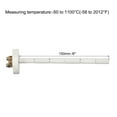 thumbnail image 2 of 6" K Type Ceramic Kiln Furnace Probe Thermocouple Sensor for Muffle Furnace Oven, -50 to 1100°C 2x150mm, 2 of 5