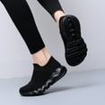 thumbnail image 5 of LASUDRAA Women Walking Shoes Casual Slip on Tennis Sneakers Comfort Athletic Gym Shoes for Ladies, 5 of 6
