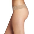 thumbnail image 2 of Maidenform Women's All Lace Thong Panty, Pink Ribbon Guava/Pink Cross Dye, One Size, 2 of 3