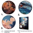 thumbnail image 3 of Designart "Majestic Marlins in Fishing V" Animals Floater Framed Wall Art Print, 3 of 7
