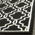 thumbnail image 5 of SAFAVIEH Cambridge Kyle Geometric Wool Area Rug, Black/Ivory, 8' x 10', 5 of 9