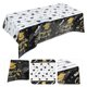 thumbnail image 1 of ADDHAT Mantel Para Fiesta De Graduación Negro Decorativo De Tela Premium Y Uso Desechable, 1 of 6