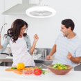 thumbnail image 2 of 10in Indoor Ceiling Fan with Light  Remote Control  3 Wind Speeds   Dimmable Dimming Light Ceiling Fan  Timing Setting  Grey, 2 of 12