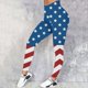thumbnail image 3 of Gibobby Flare Leggings Leggings deportivos estampados del 4 julio para mujer Pantalones yoga（Azul marino， M), 3 of 5