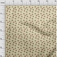 thumbnail image 3 of oneOone Polyester Lycra Light Yellow Fabric Floral Sewing Material Print Fabric By The Yard 56 Inch Wide, 3 of 4