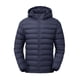 thumbnail image 1 of Chaqueta TBMPOY para hombre, ligera, acolchada, con capucha, azul marino, talla L, 1 of 7