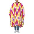 thumbnail image 1 of ZICANCN Hair Cutting Cape for Adults, Retro Zigzag Stripes Cape Salon Barber Cape for Hair Stylist Shampoo Capes Waterproof 55x66 IN, 1 of 7