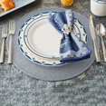 thumbnail image 4 of STAOEDU Round Braided Placemats 38cm Round Table Mats for Dining Tables Woven Heat Resistant Place mats Set of 4, 4 of 5