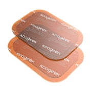 Koogeek Gel Patches Body Fit Super Adhesive Water Absorption for Smart Fitness Gear 6 Pieces Transparent