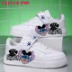 thumbnail image 4 of Zapatillas de deporte de puntada para niños y niñas, zapatos informales de baloncesto, correr, deportes de moda, regalo para niñas de 7 y 18 años, 4 of 5