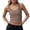 Coffee, variant on Fgnfyis Tank Tops for Women Women's Sleeveless Spaghetti Strap Tank Knit Basic Layering Piece Womens Casuals Tops White M